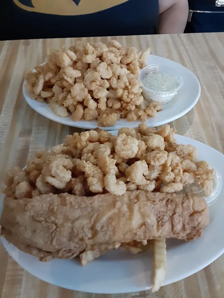 Popcorn Shrimp Platter